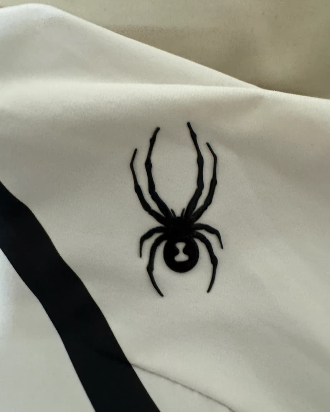 스파이더 냉감 트리코트 셋업 집업 화이트M 상품이미지2