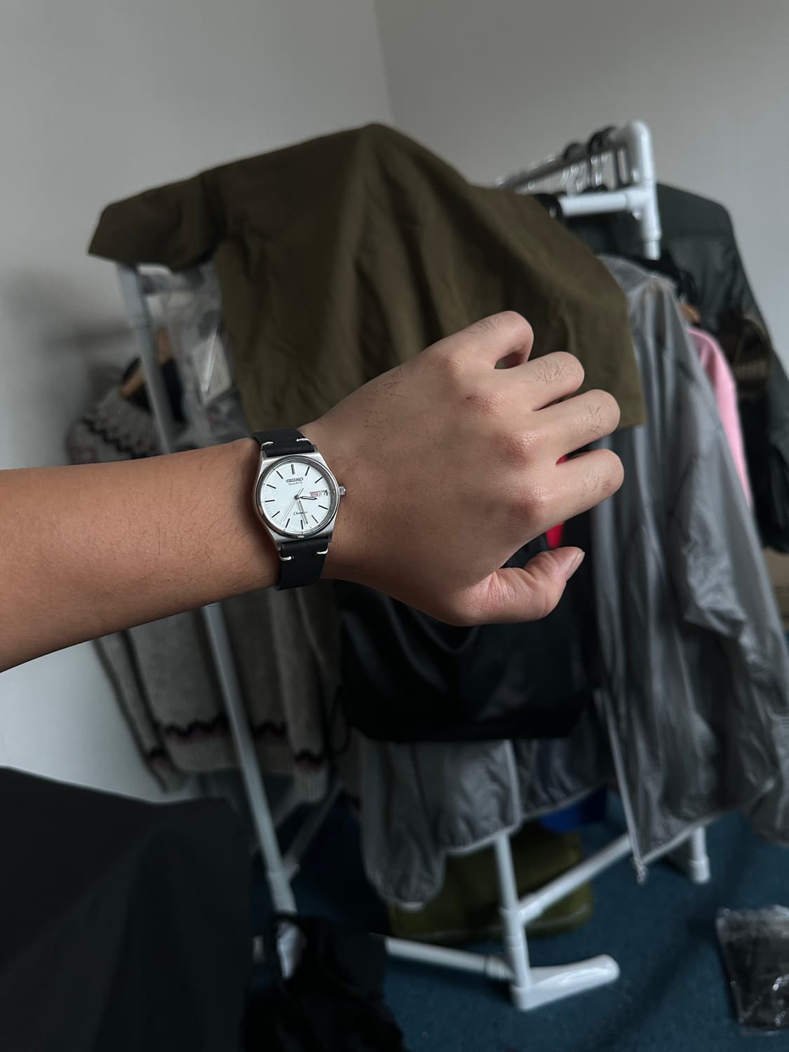 Seiko Vintage 세이코 크로노스 데이데이트 시계 상품이미지9