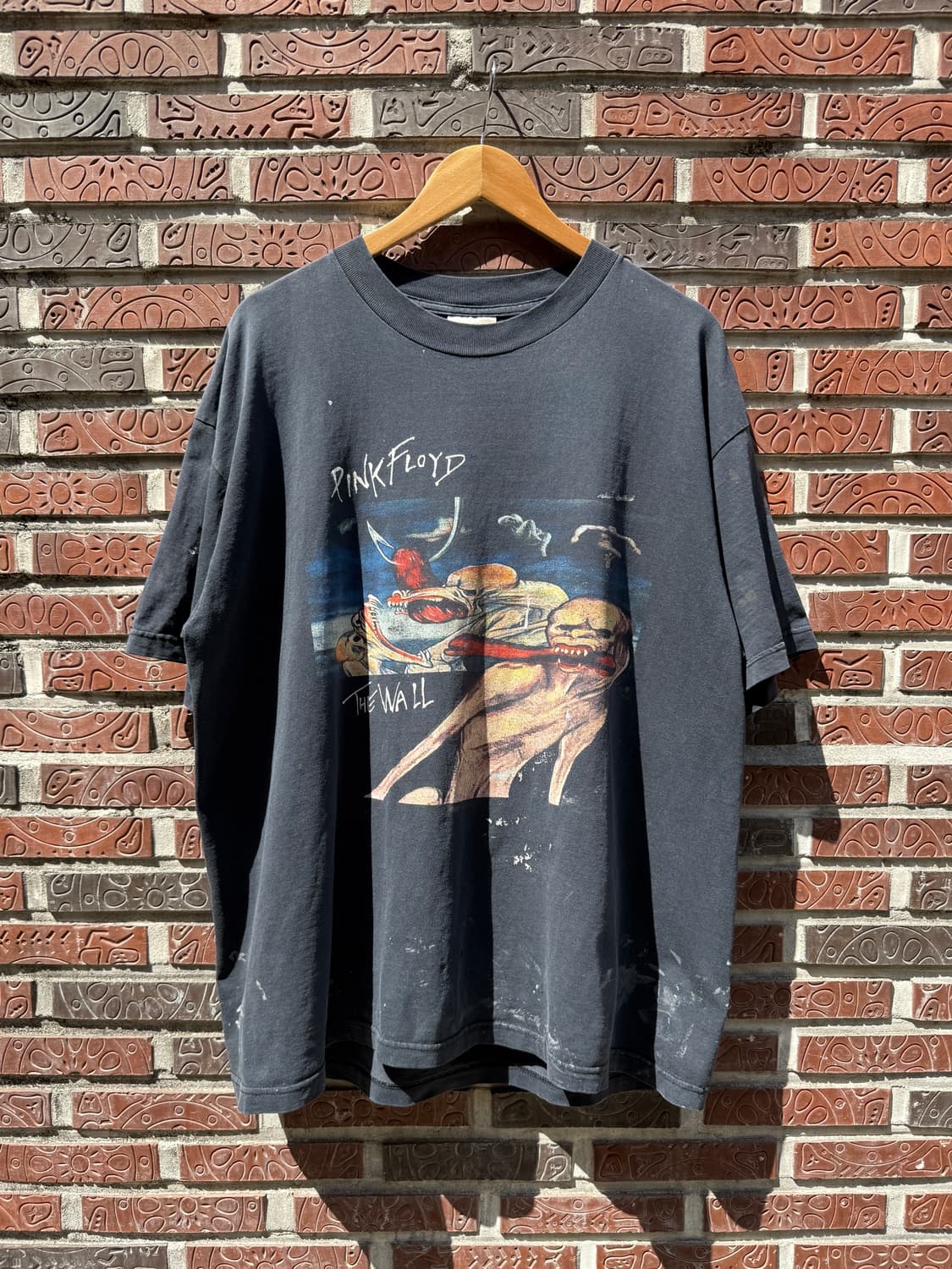 핑크 플로이드 1997s The Wall 빈티지 티셔츠 상품이미지1