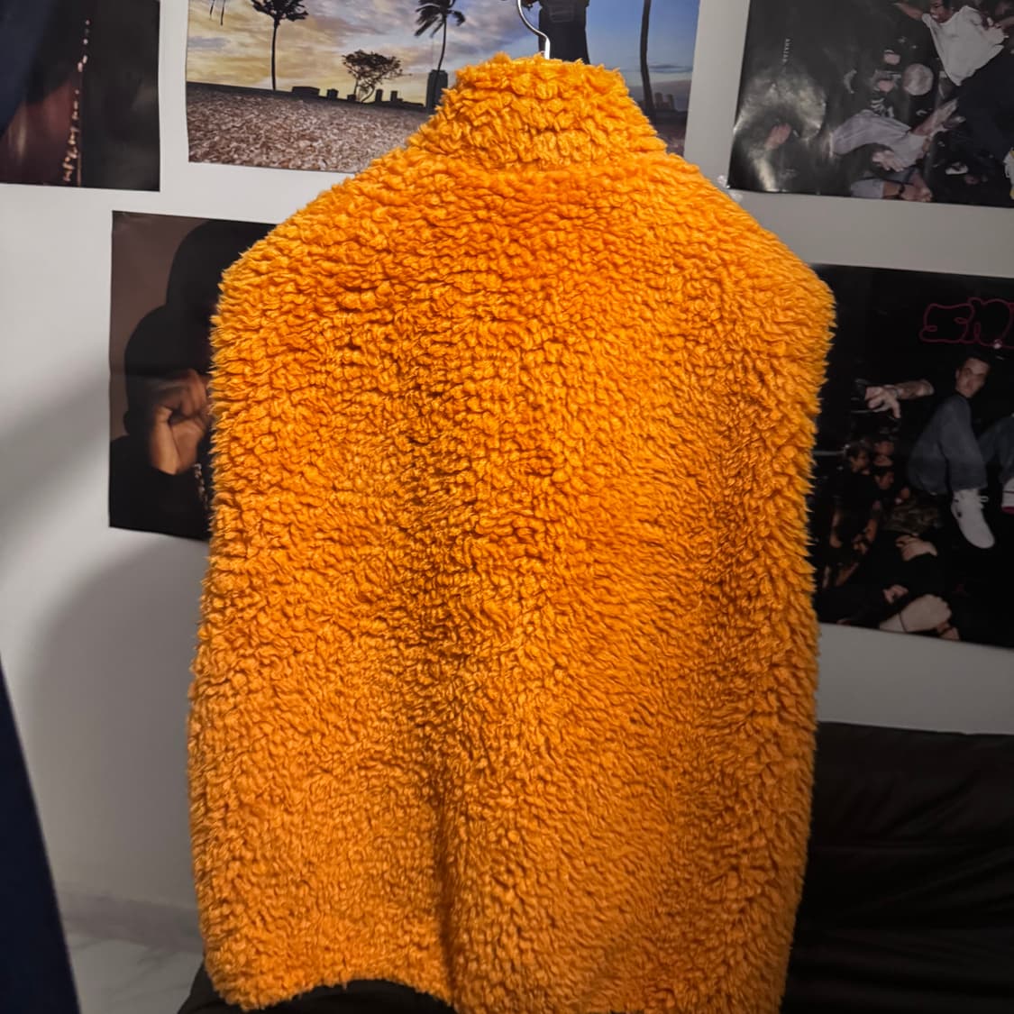 스투시 쉐르파 리버시블 베스트 탠저린 상품이미지2