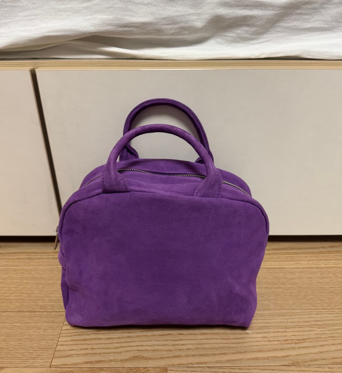 꼼데가르송 스웨이드백 퍼플 스몰  상품이미지2