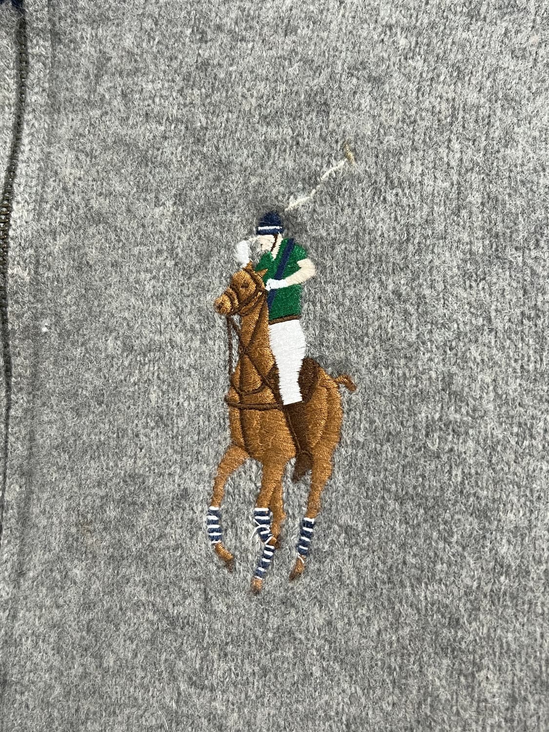 Polo Ralph Lauren 램스울 빅포니 니트 집업 상품이미지4
