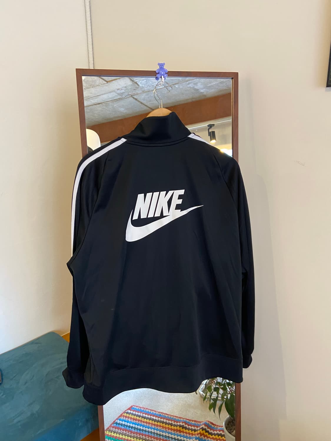 나이키 블랙  아노락 트랙탑 져지 상품이미지4