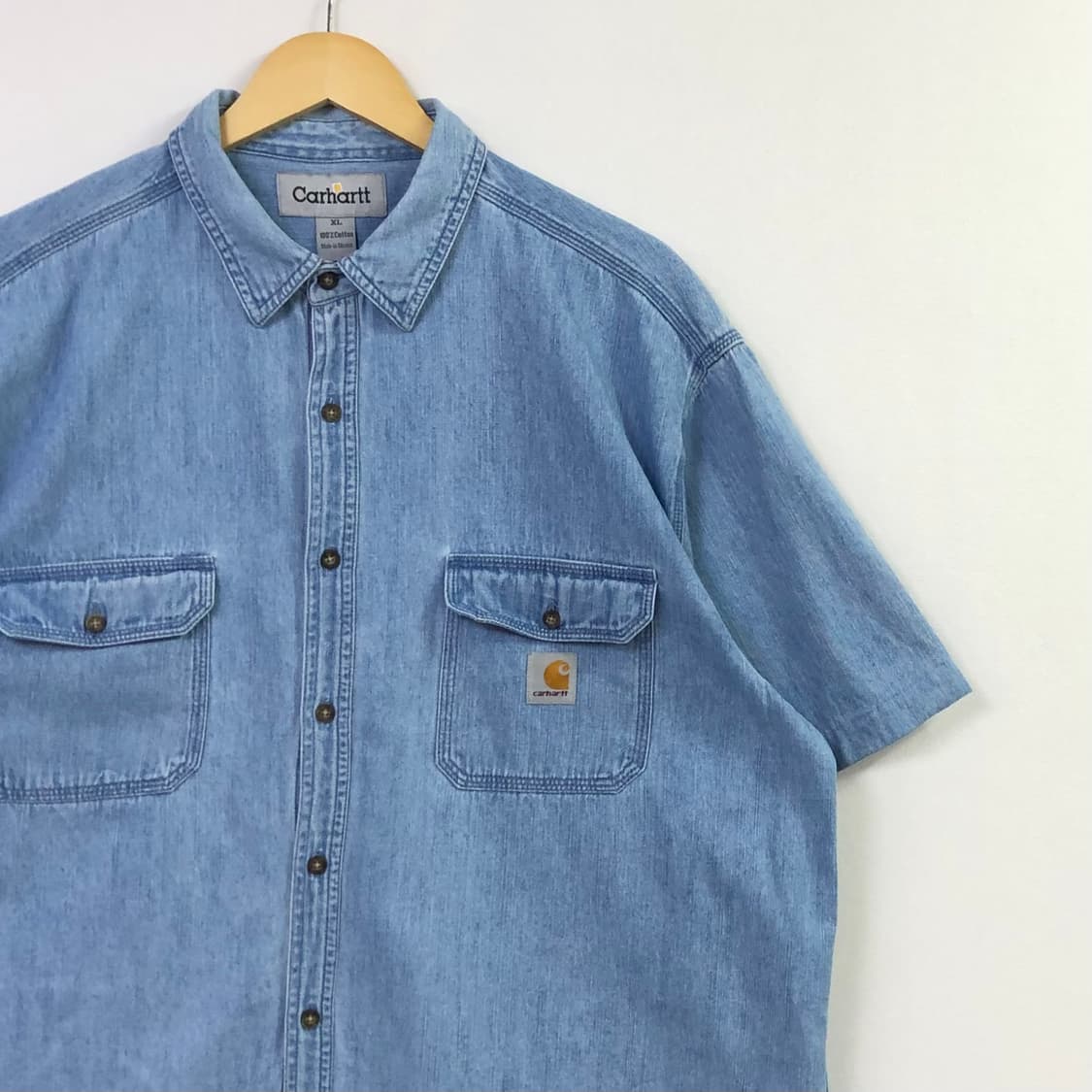 XL 칼하트 데님 셔츠 상품이미지1