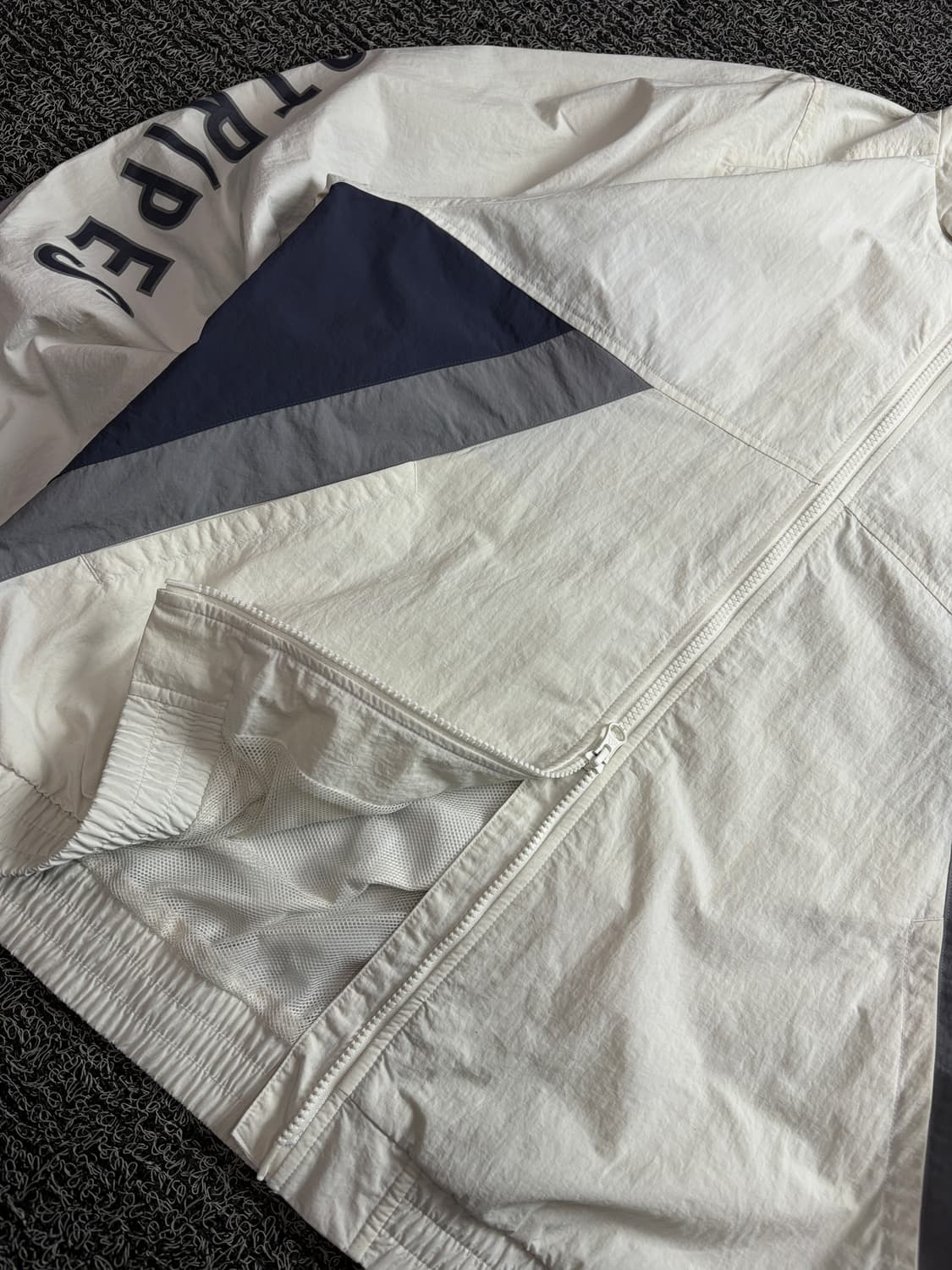 아디다스 워딩 디테일 우븐 풀집업 바람막이 3831 상품이미지3