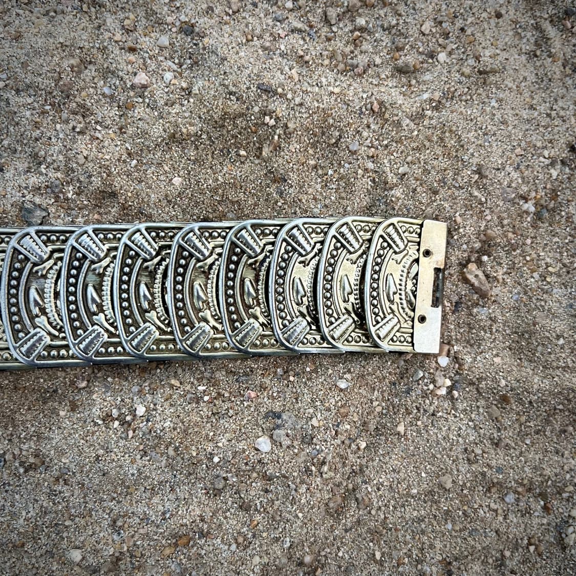 에스닉 메탈 플레이트 벨트 상품이미지5