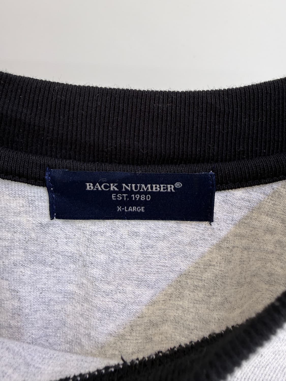 BACK NUMBER 래글런 티셔츠  상품이미지6