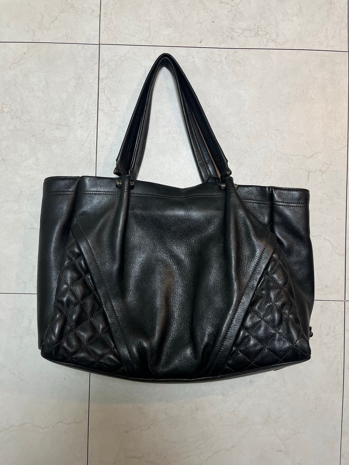 닥스 레더 백 상품이미지4