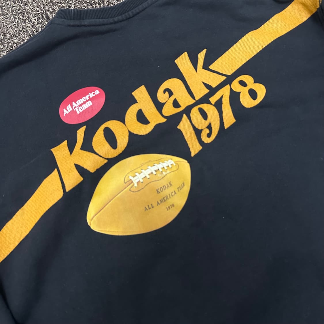 KODAK 코닥 맨투맨 블랙 L 상품이미지6