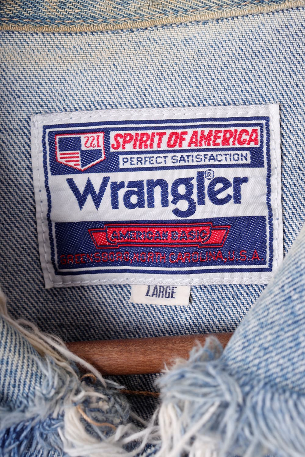 Wrangler custom denim jacket 상품이미지7
