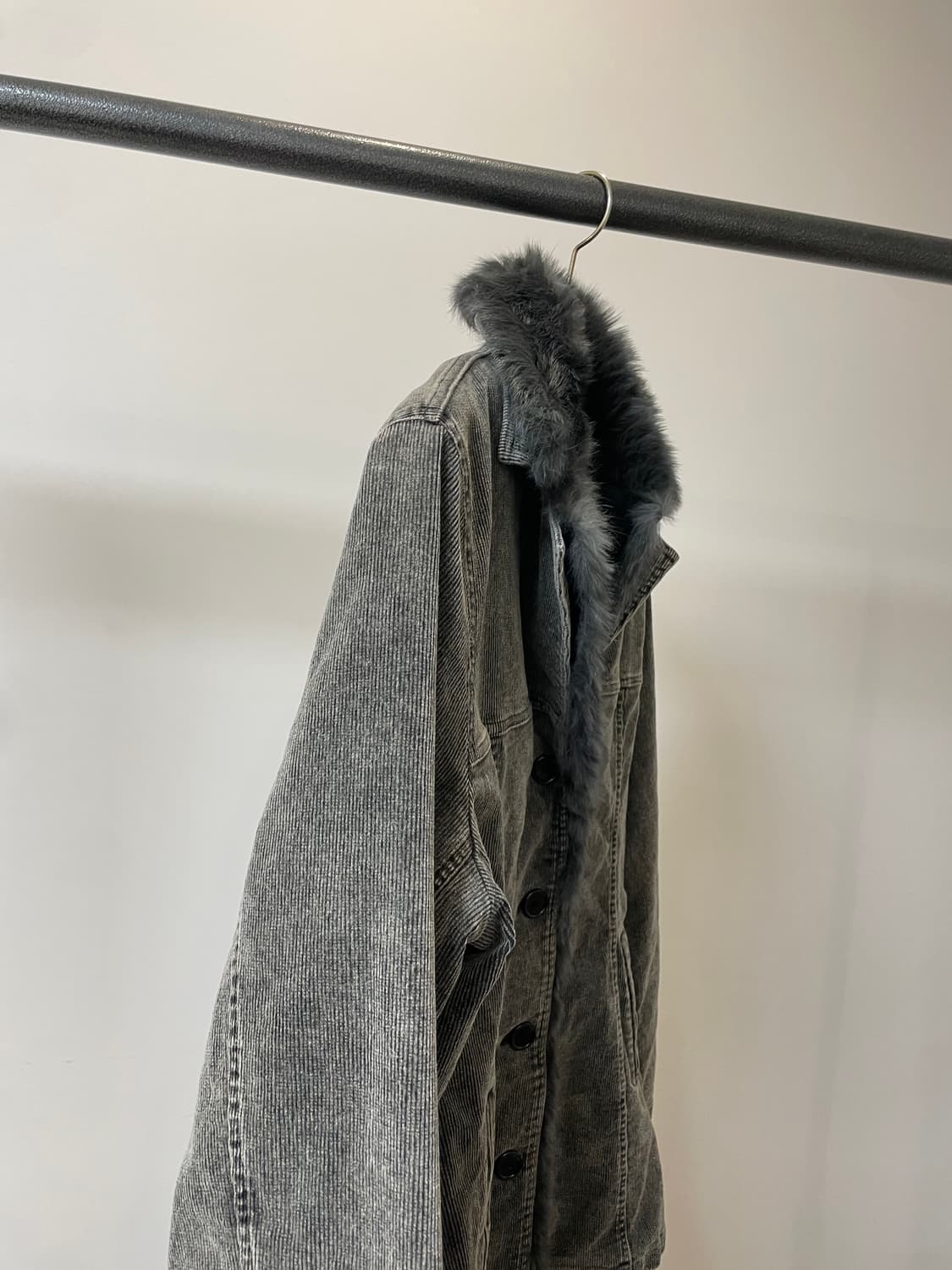 (L) Freije 그런지 디테쳐블 퍼 시어링 자켓 상품이미지2