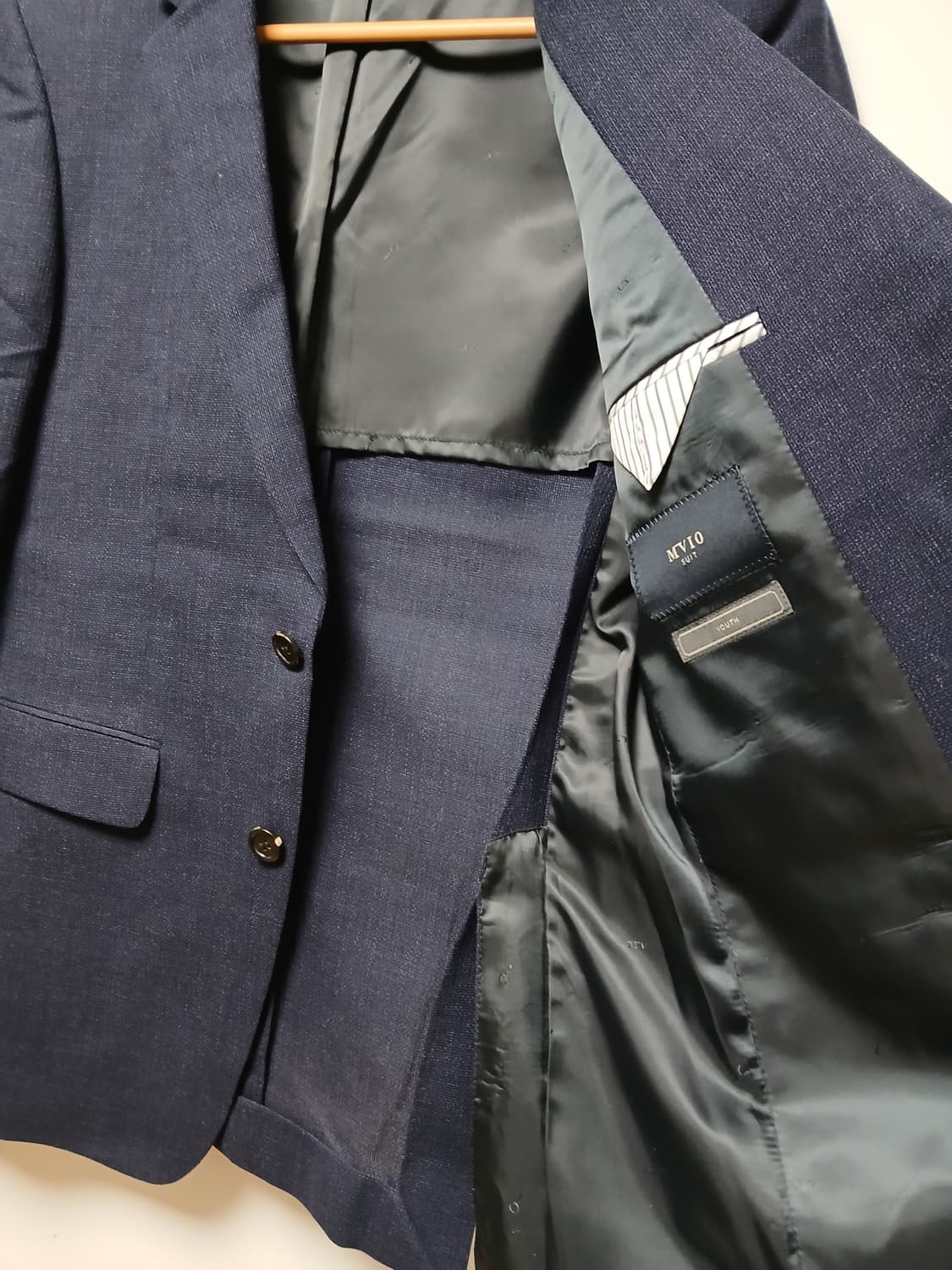 제일모직(엠비오) 네이비 여름용 울 자켓 상품이미지5