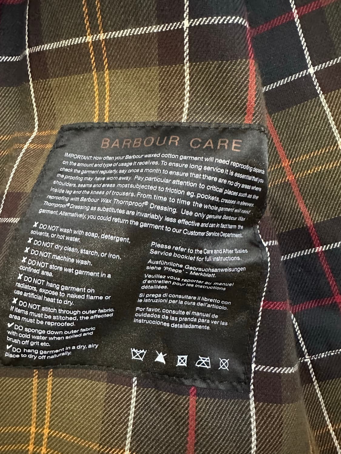 바버 뷰포트 38사이즈 올리브 상품이미지4