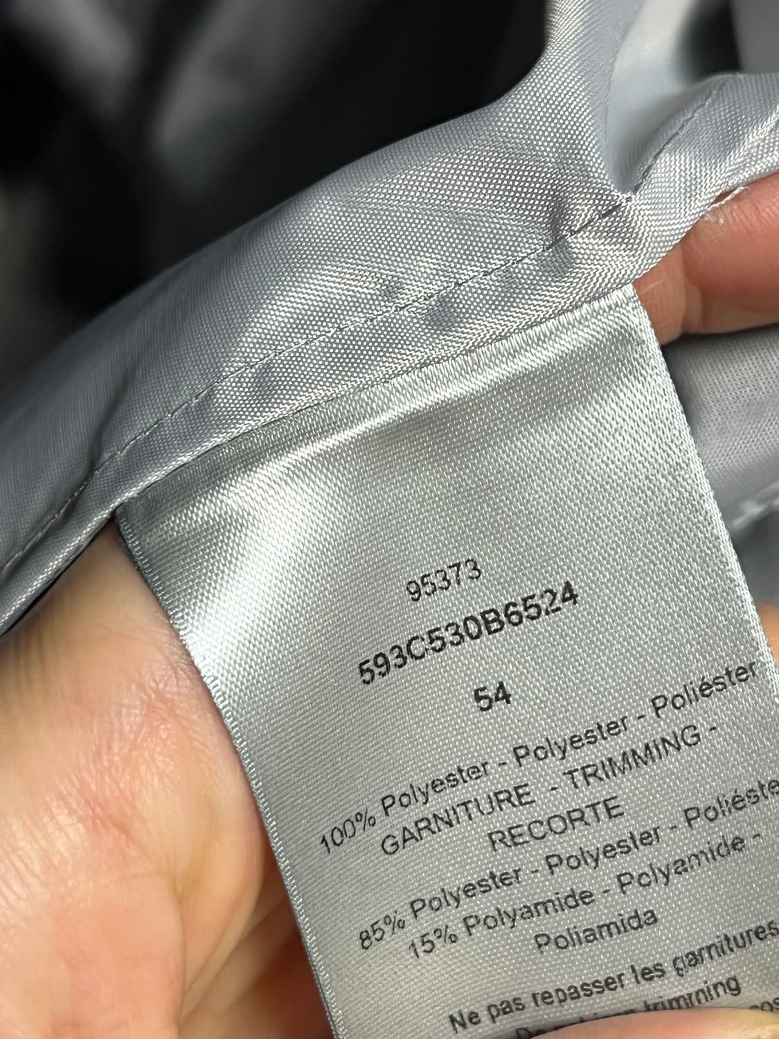 디올 스카치 오블리크 블루종 상품이미지3