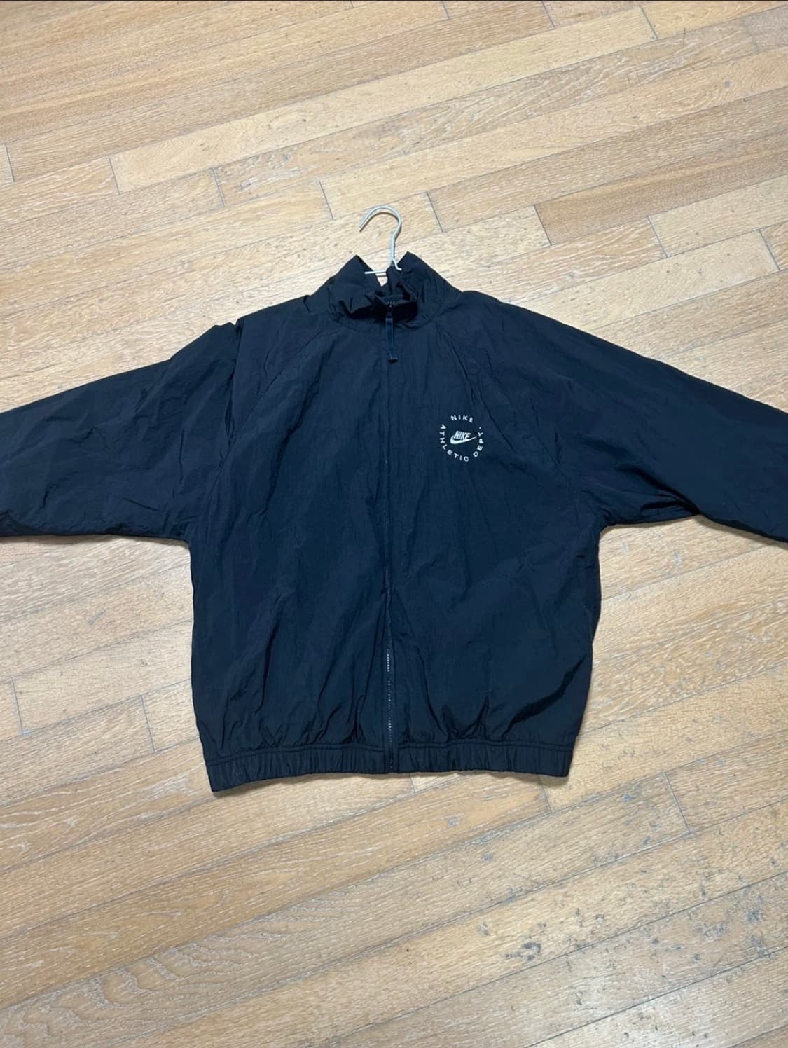 나이키 NSW 우븐 자켓 블랙 화이트 - 아시아 상품이미지2