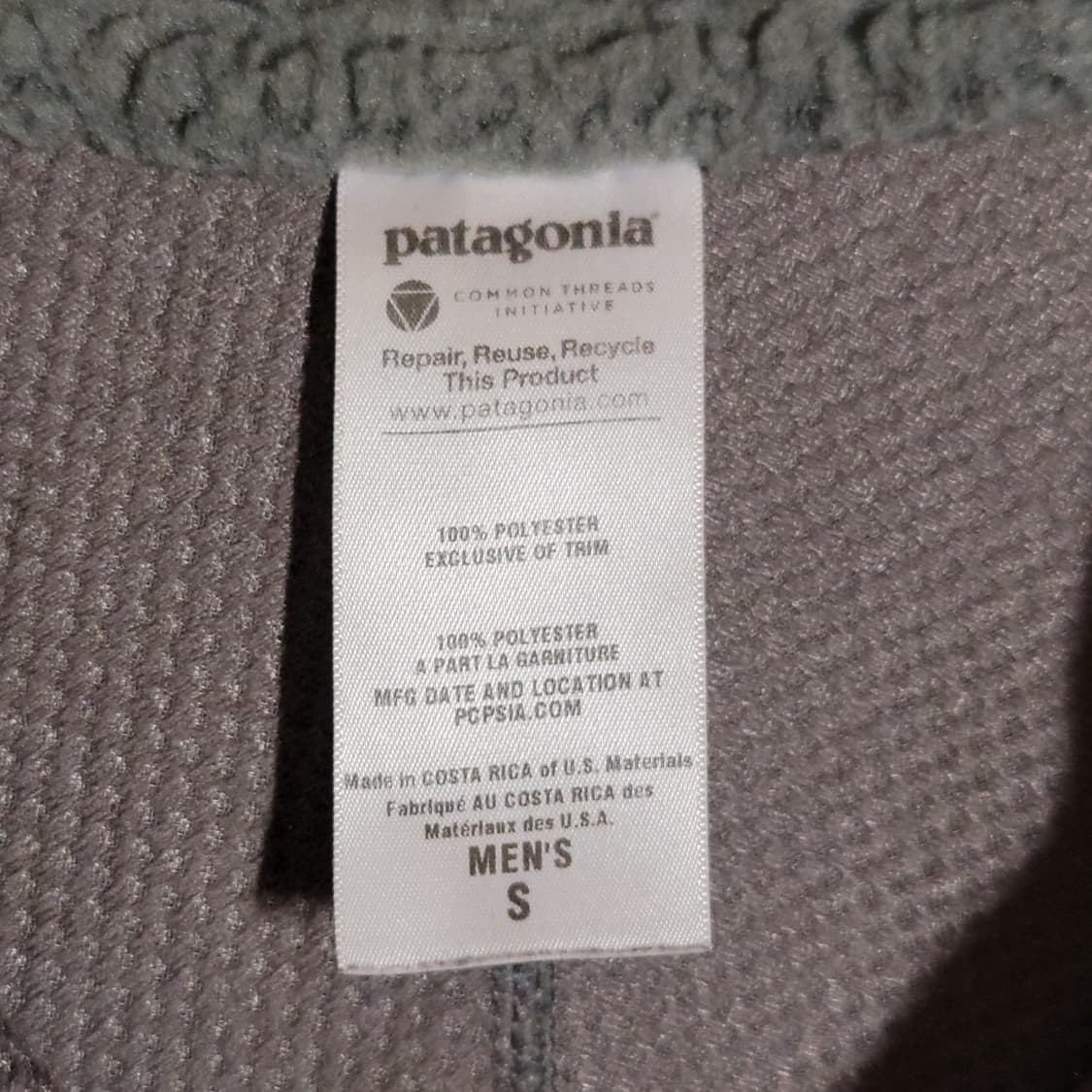 파타고니아 클래식 레트로-X 플리스 자켓 니켈/블랙 상품이미지5