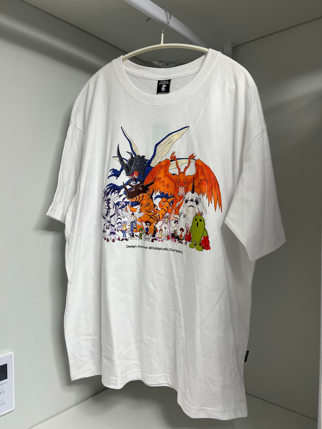 [디지몬 어드벤처] DigiDestined Overfit T-shirt 상품이미지1