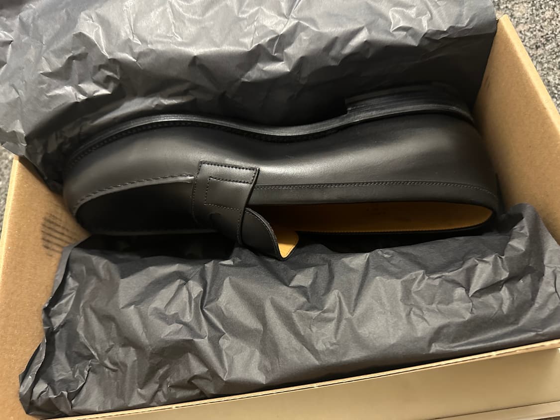 Jm웨스통 180 블랙 로퍼 8D 상품이미지3