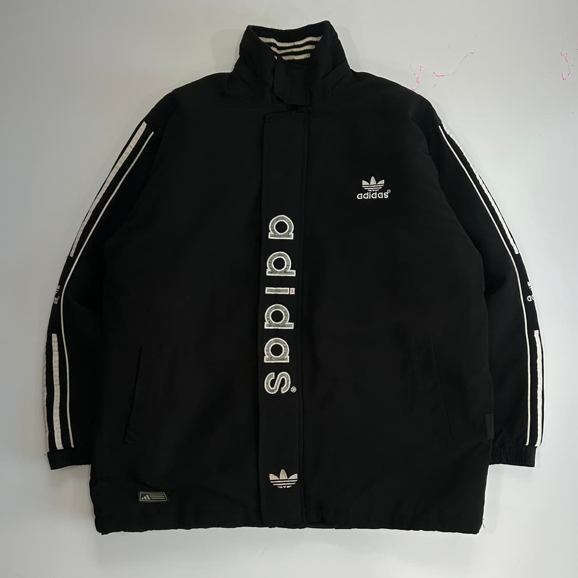 Adidas 아이다스 90s 빅파이어로고 누빔 점퍼 상품이미지3