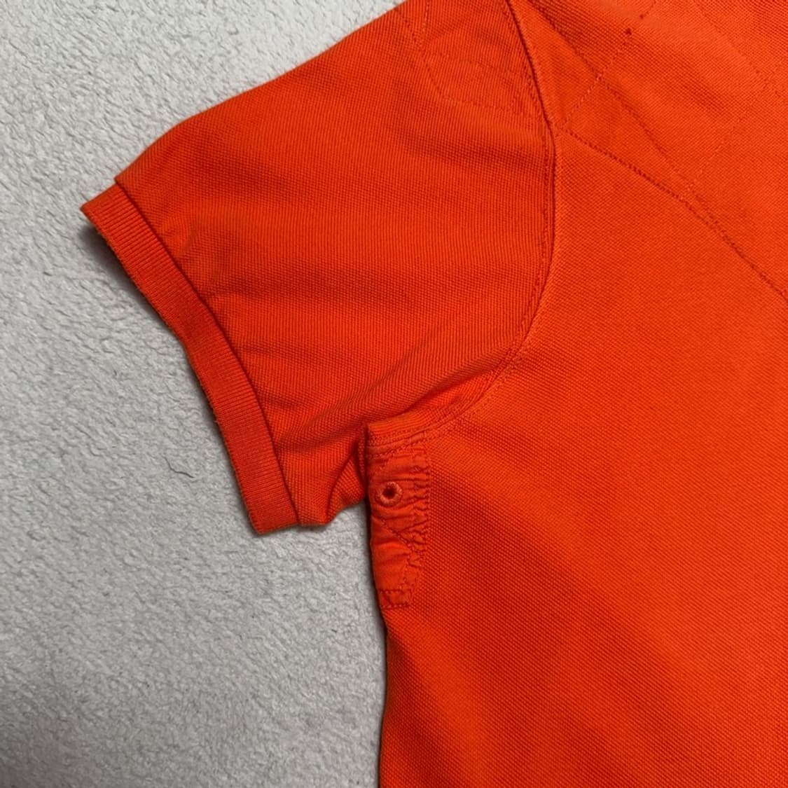 폴로 랄프로렌 빅포니 럭비 PK 카라 티셔츠 오렌지 XL 상품이미지3