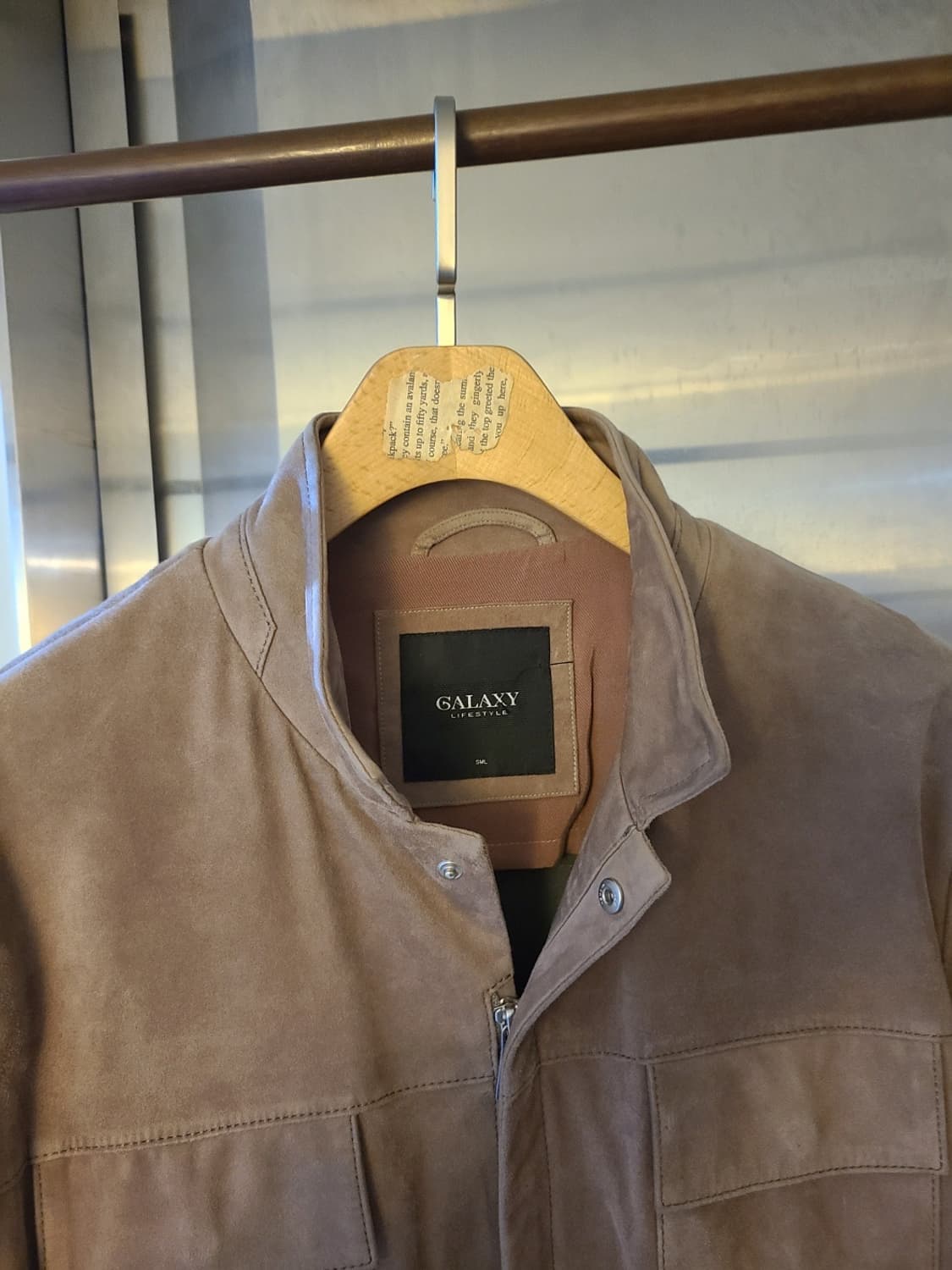 갤럭시 스웨이드 자켓 상품이미지2