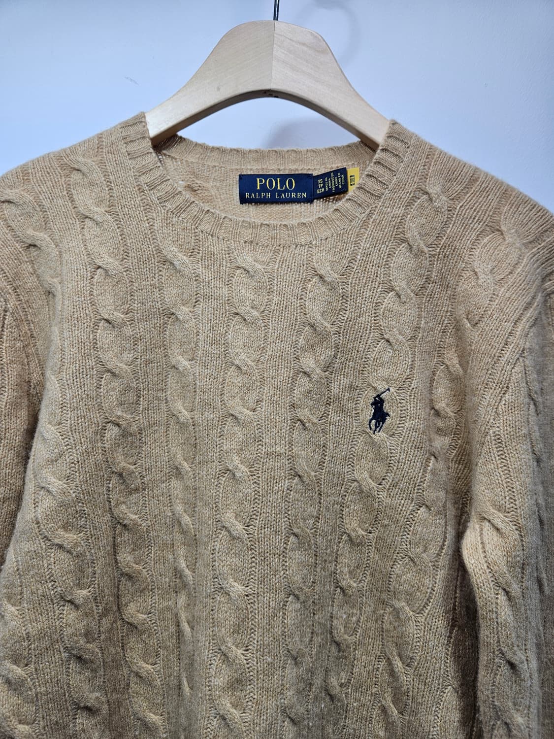 폴로랄프로렌 울캐시미어 케이블 니트 상품이미지6