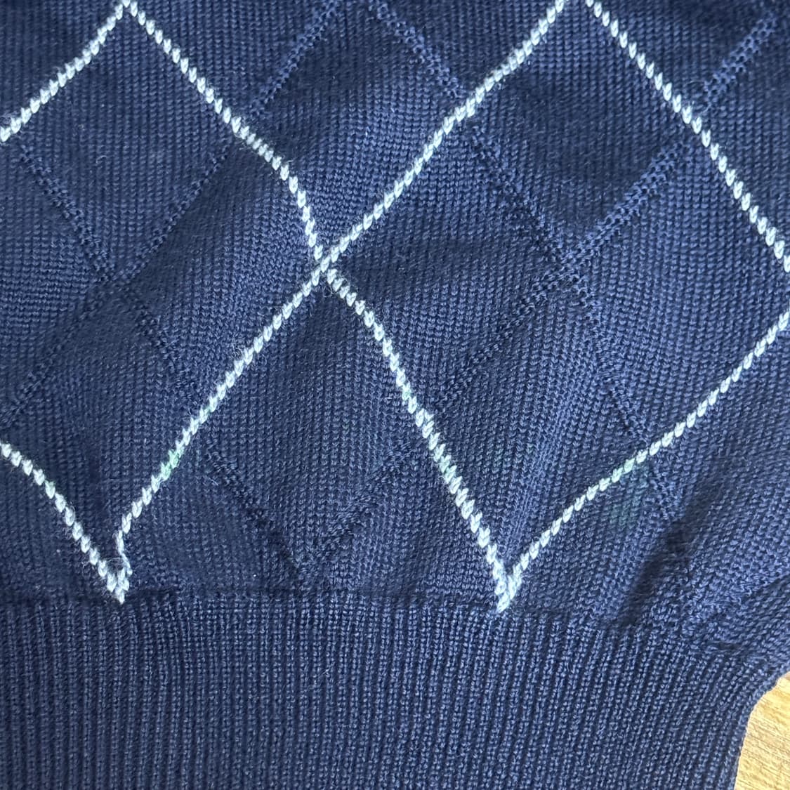 라코스테 아가일 니트 상품이미지7