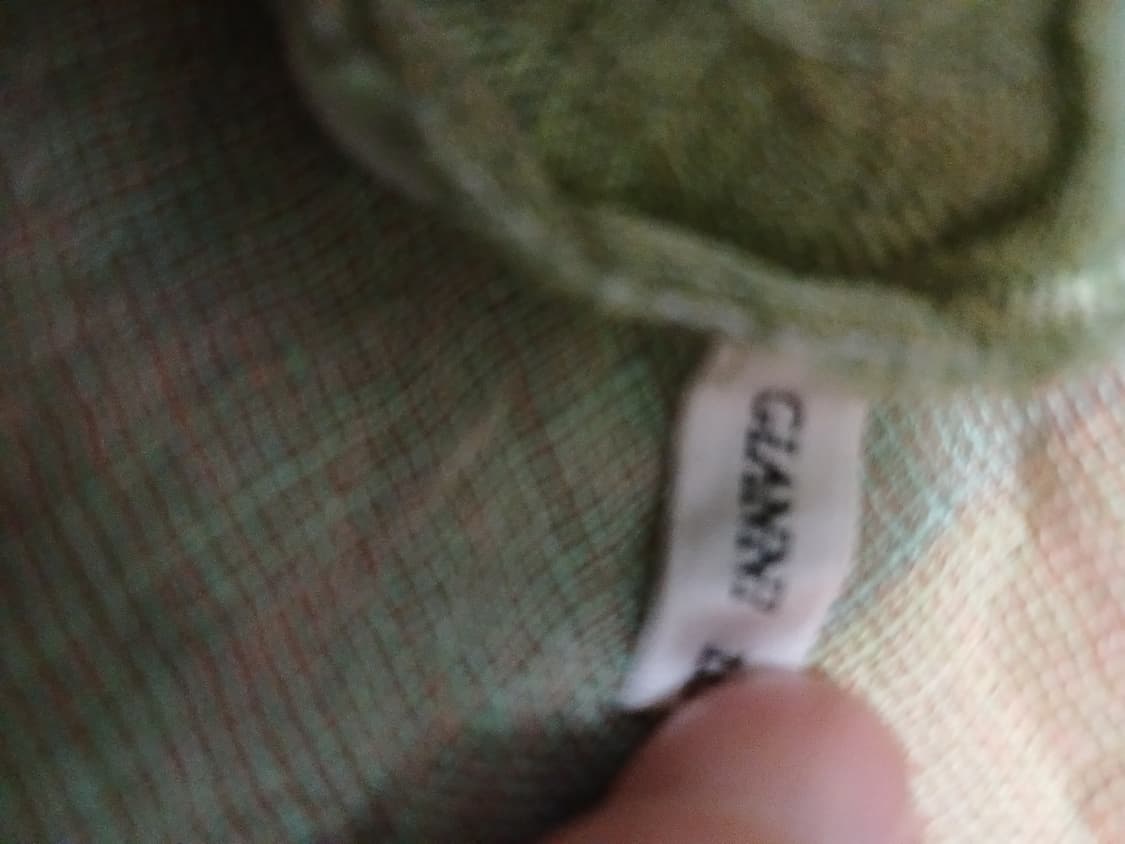 Gianni lo giudice 린넨 그린 스카프 상품이미지3