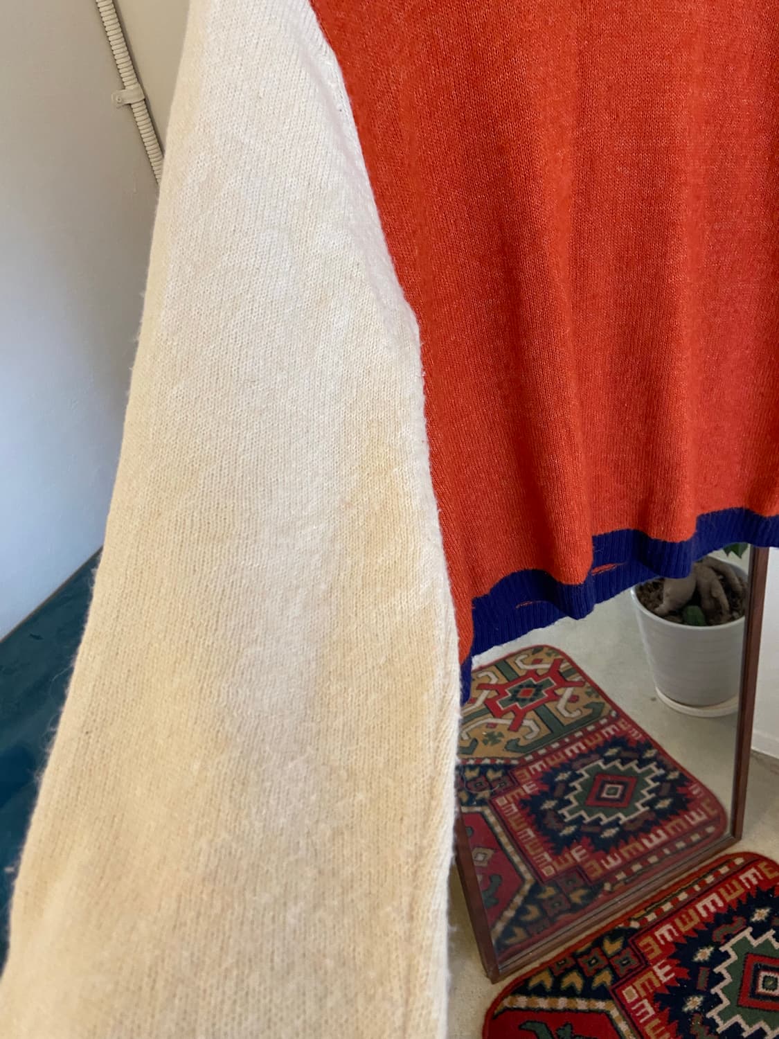 유니클로x이네스 드 라 프레상쥬 배색 니트 상품이미지3