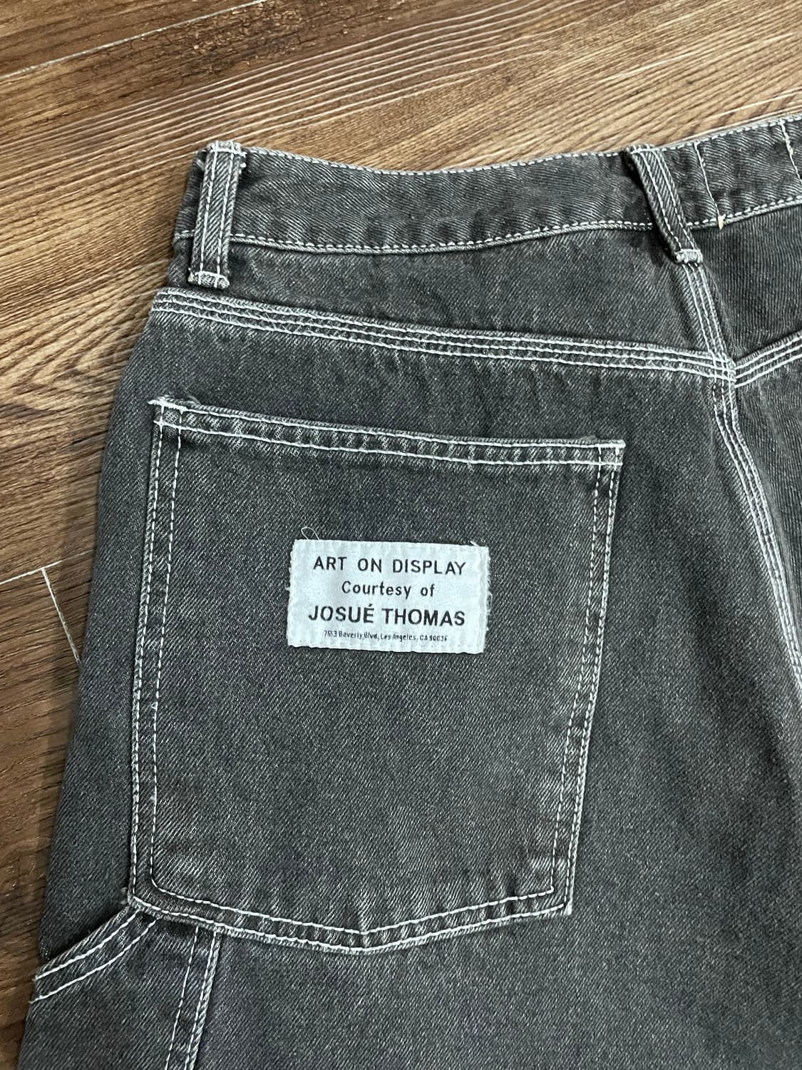 갤러리 디파트먼트 흑청 카펜터 데님 쇼츠 반바지 상품이미지9