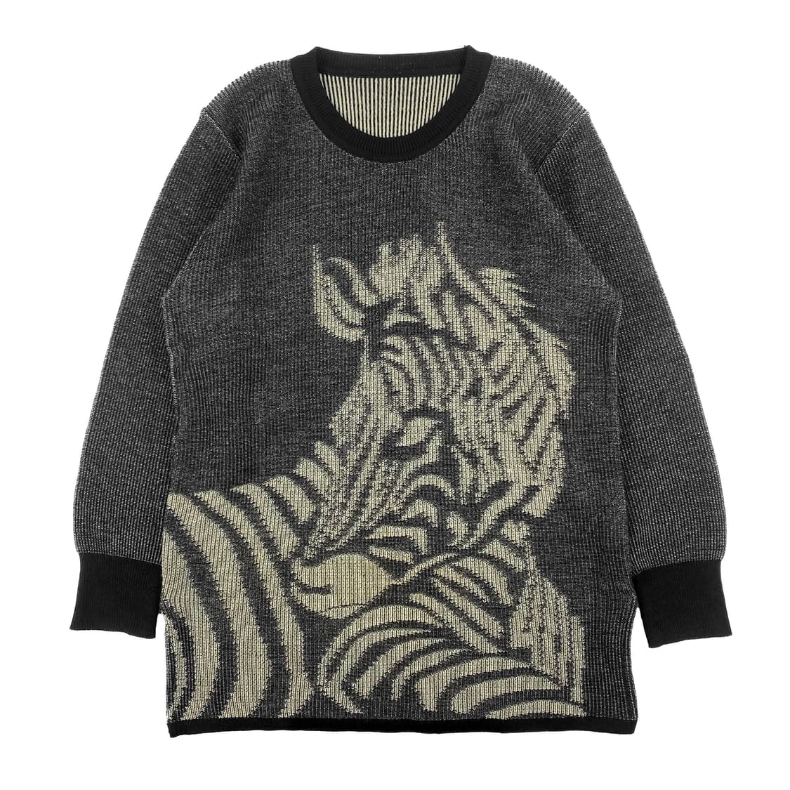 zebra 그래픽 니트 상품이미지1