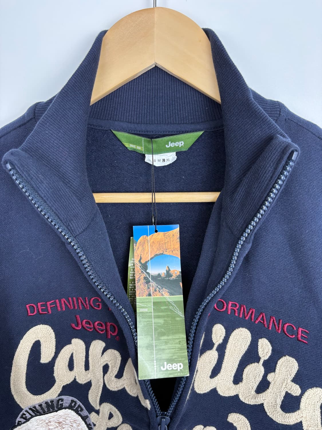 Jeep 남녀공용 지퍼업 자켓 (새상품) 상품이미지3