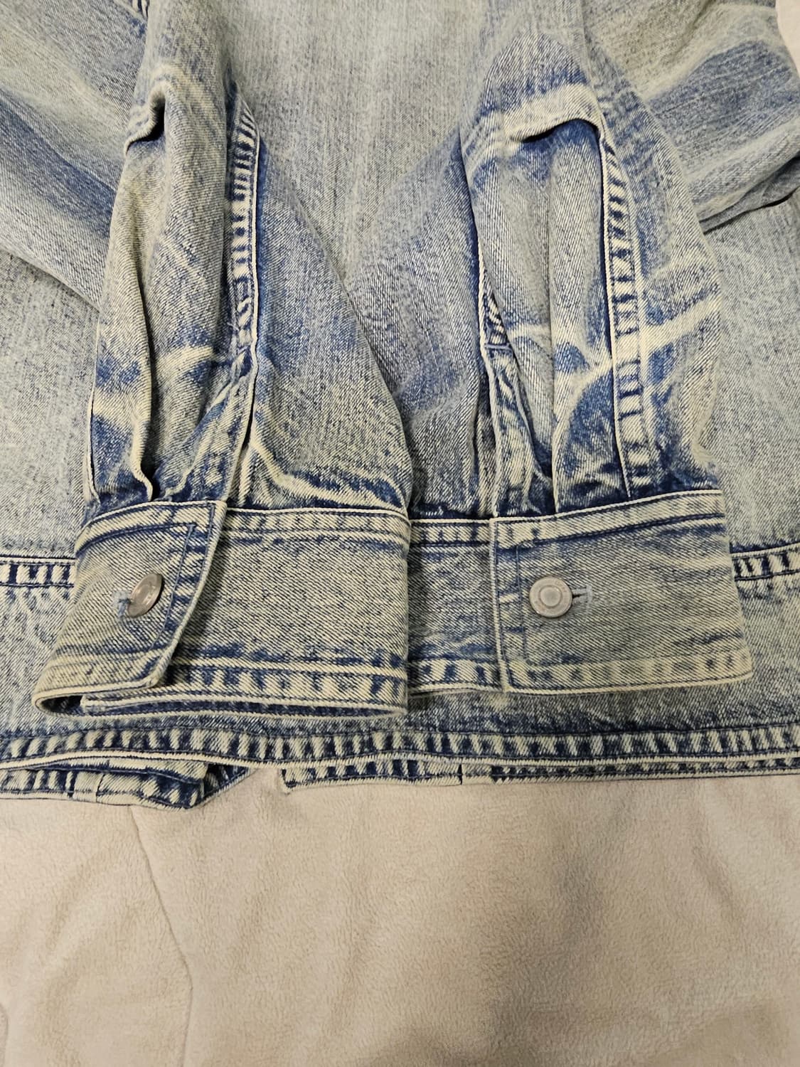 DNSR 밀키 데님 트러커 L 상품이미지7