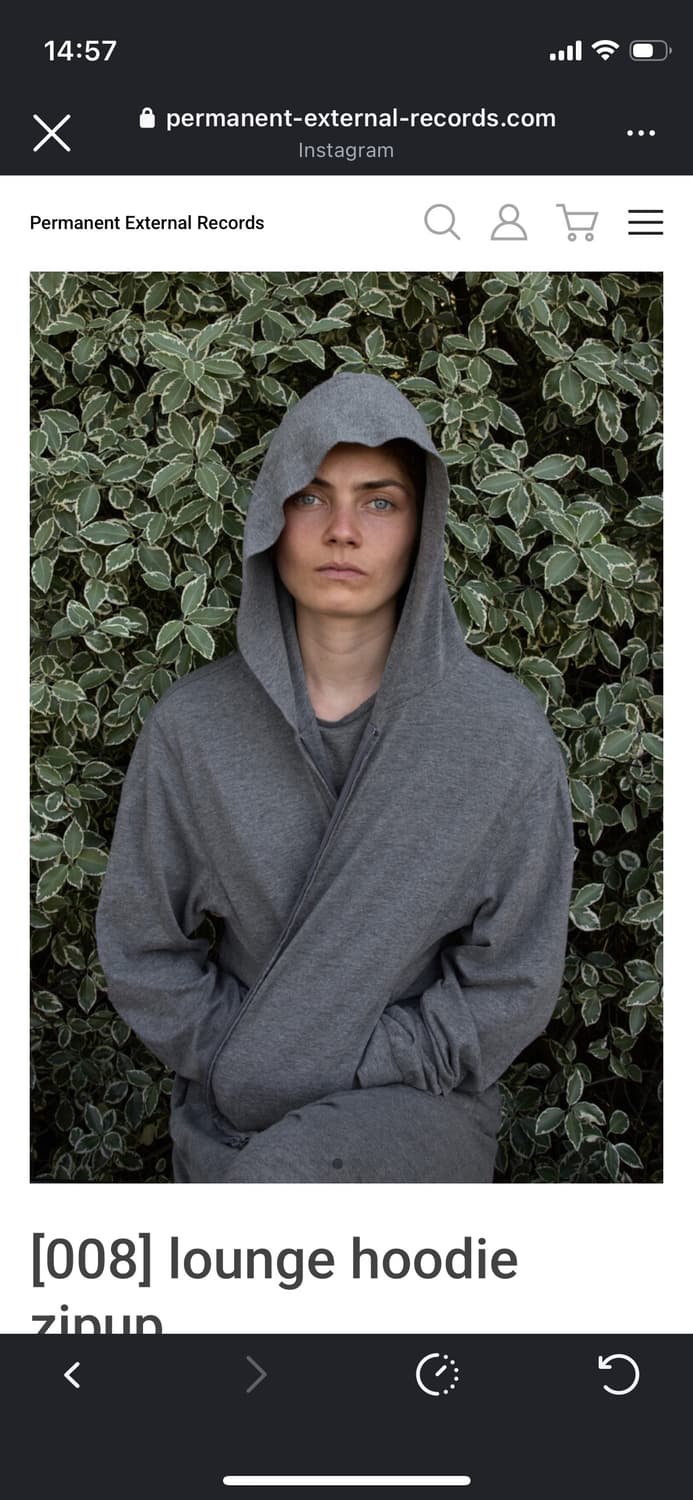 머듈 라운지 후드집업 사이즈 상품이미지1