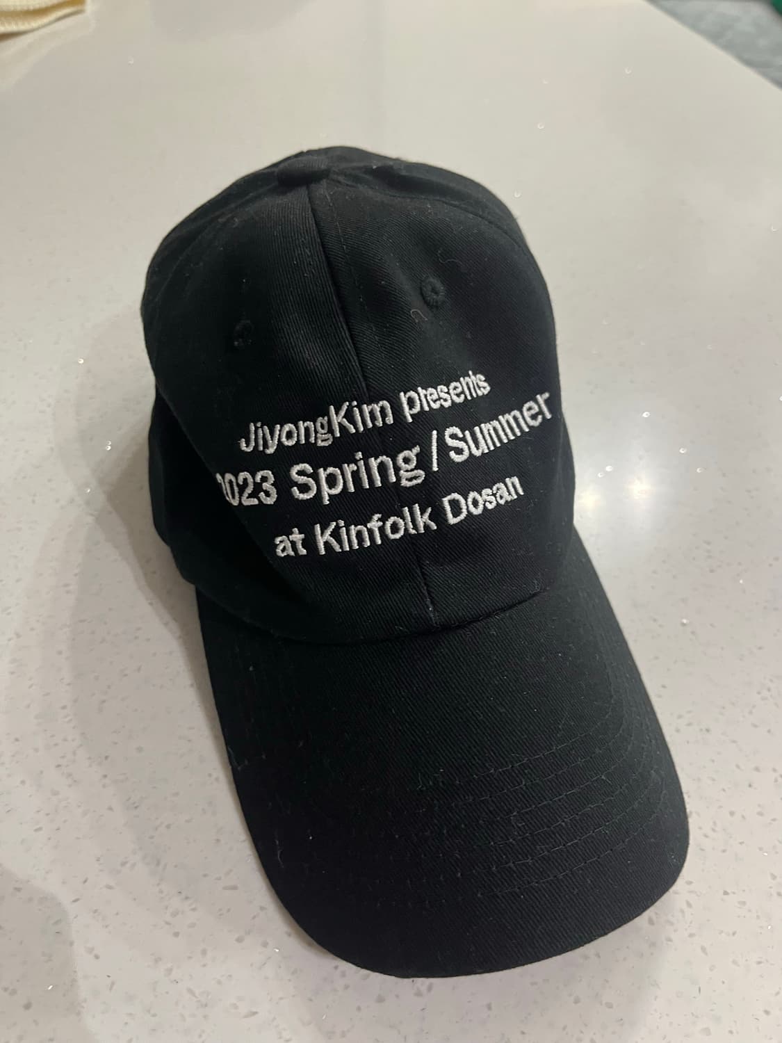 지용킴 킨포크 볼캡 상품이미지1