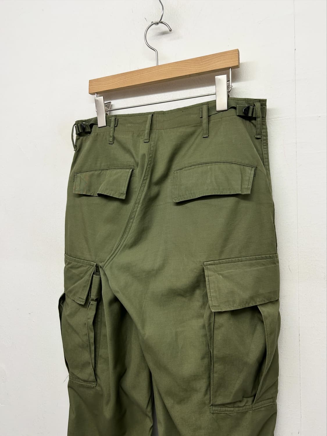1969 US ARMY 오리지널 정글퍼티그 팬츠 상품이미지5