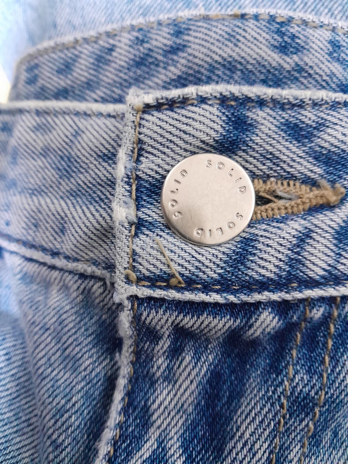 솔리드옴므 S21 연청 데님바지 48/32" 상품이미지6