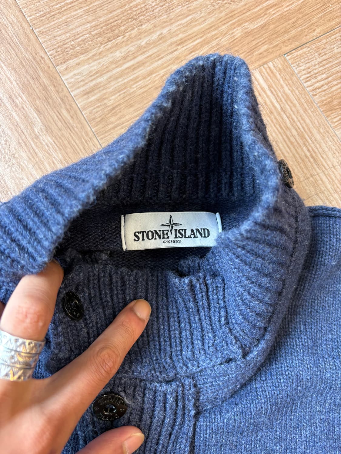 13FW stone island 니트 집업 상품이미지5
