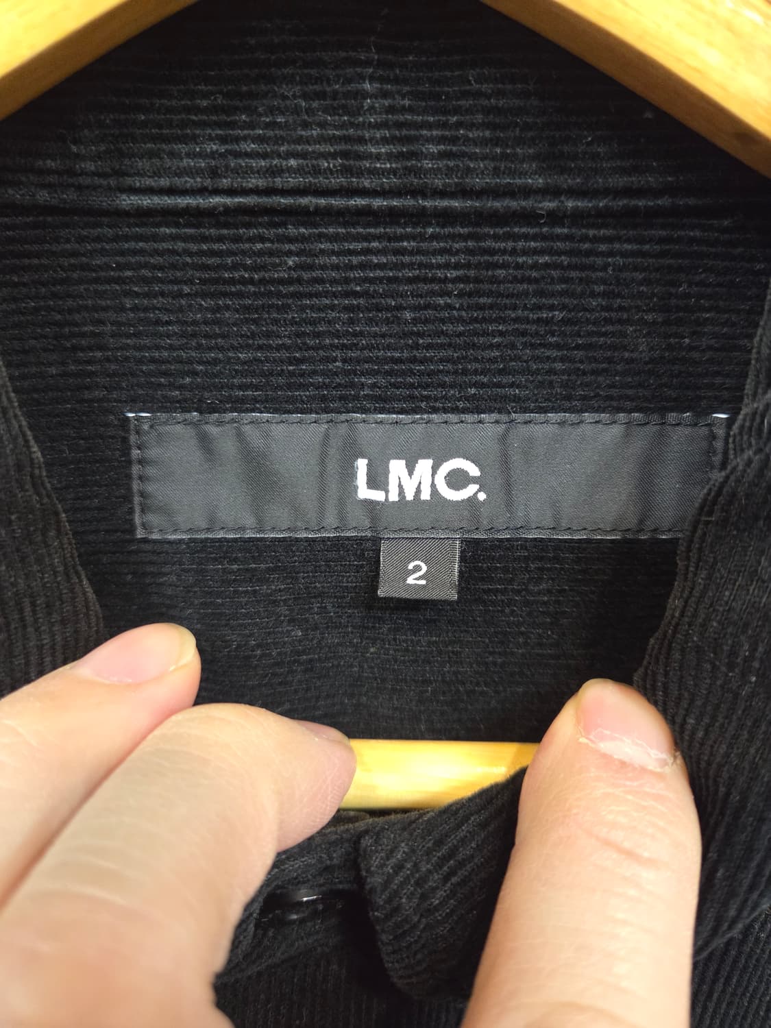 Lmc 리버스 블록 코듀로이 셔츠긴팔 대략 xxl 상품이미지4