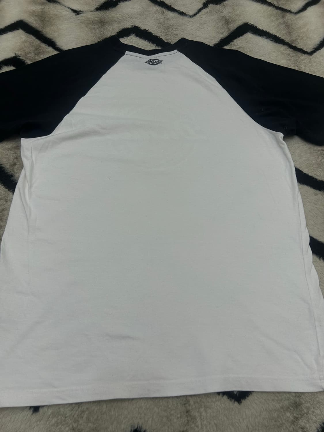 [L]디키즈 나그랑 반팔/블랙화이트 상품이미지2