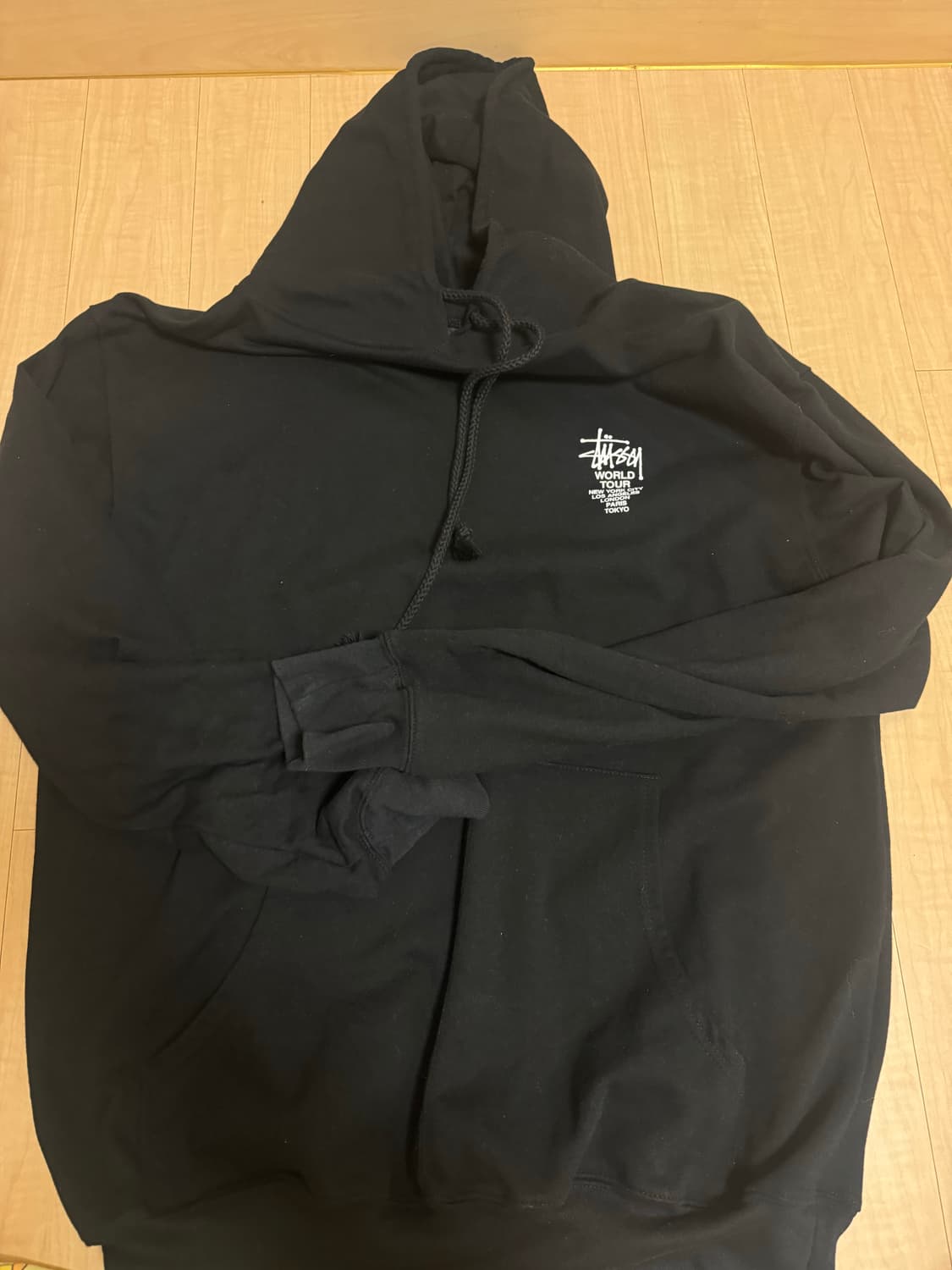 Stussy 스투시 월드투어 후드티 xl 상품이미지2