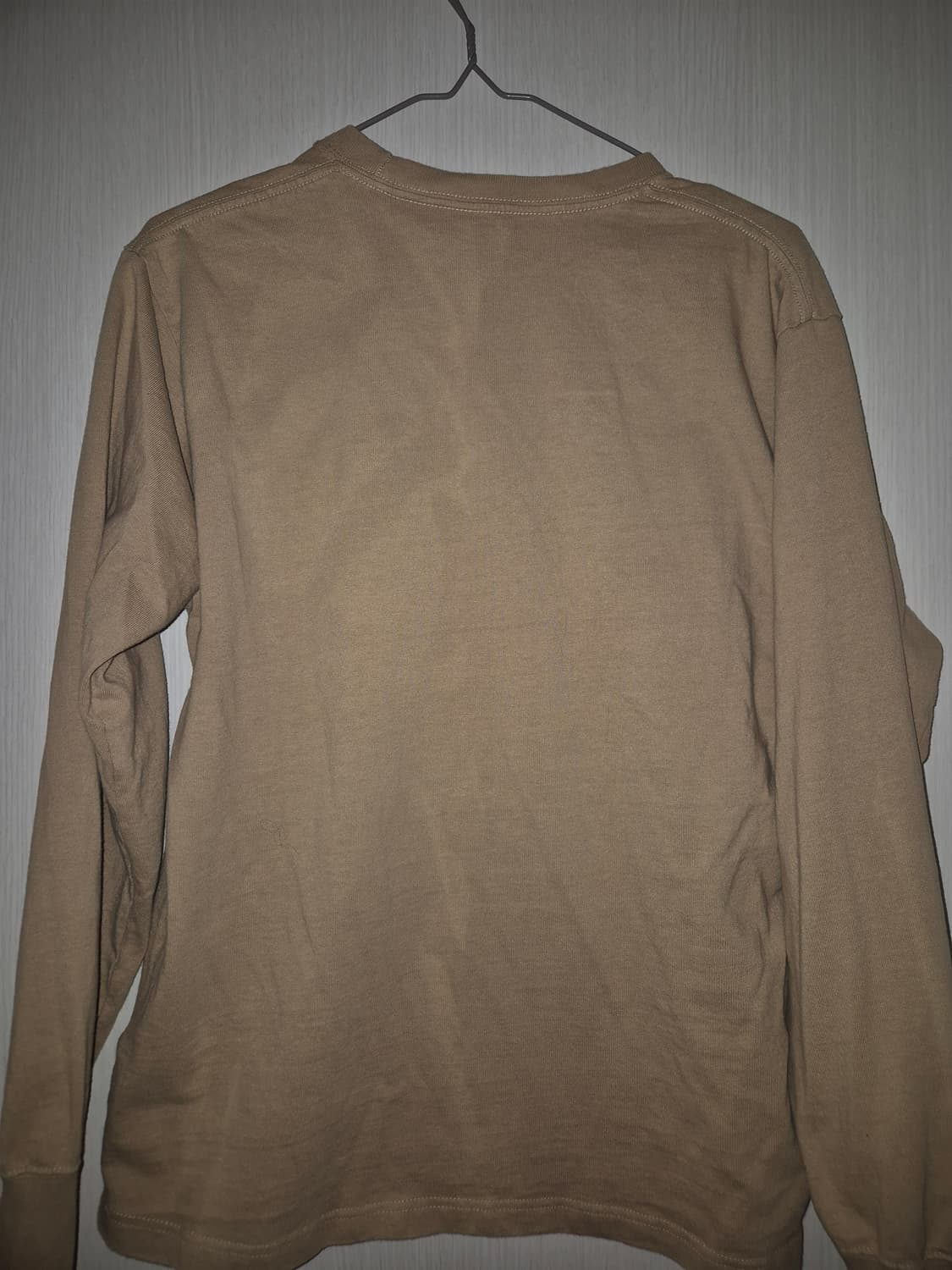 벤 데이비스 롱슬리브 M 베이지 상품이미지2