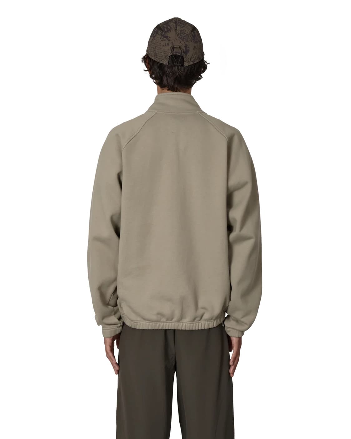 [M,L,XL]로아 하이킹 25fw Logo 490gsm 하프집업/그레이 상품이미지3