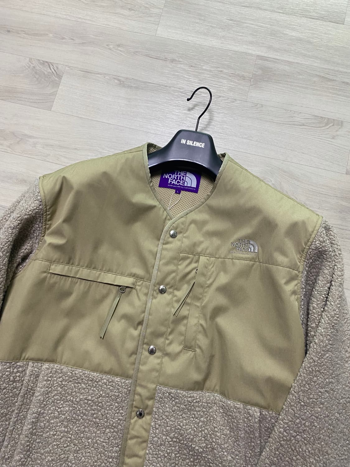 노스페이스 퍼플라벨 나나미카 21FW 별주 후리스 자켓 L사이즈 판매 상품이미지2