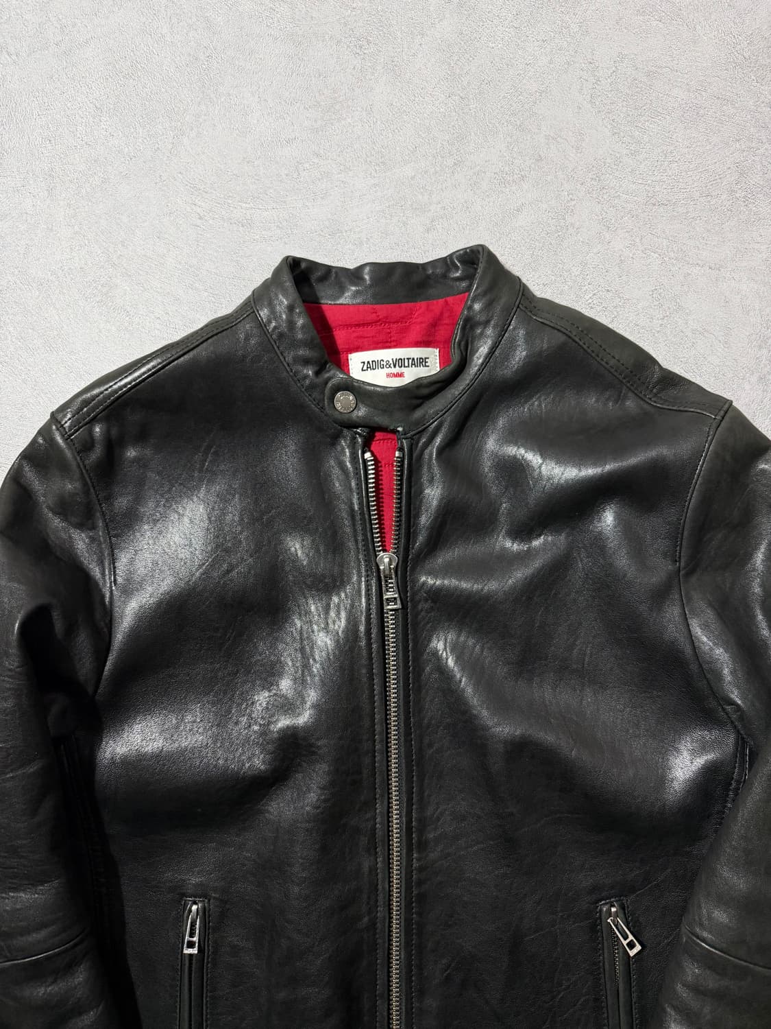 쟈딕앤볼테르 램스킨 라이더 자켓 상품이미지3