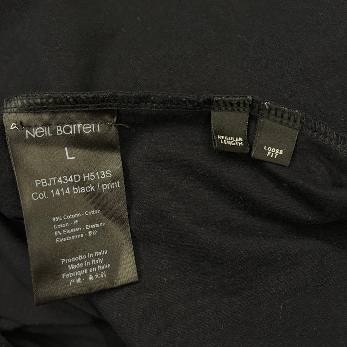 L 닐바렛 루즈핏 그래픽 티셔츠  상품이미지5