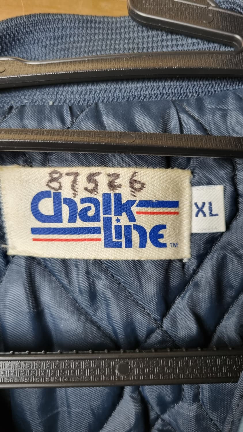 Chalk Line 바시티 점퍼 XL 네이비 그레이 상품이미지2