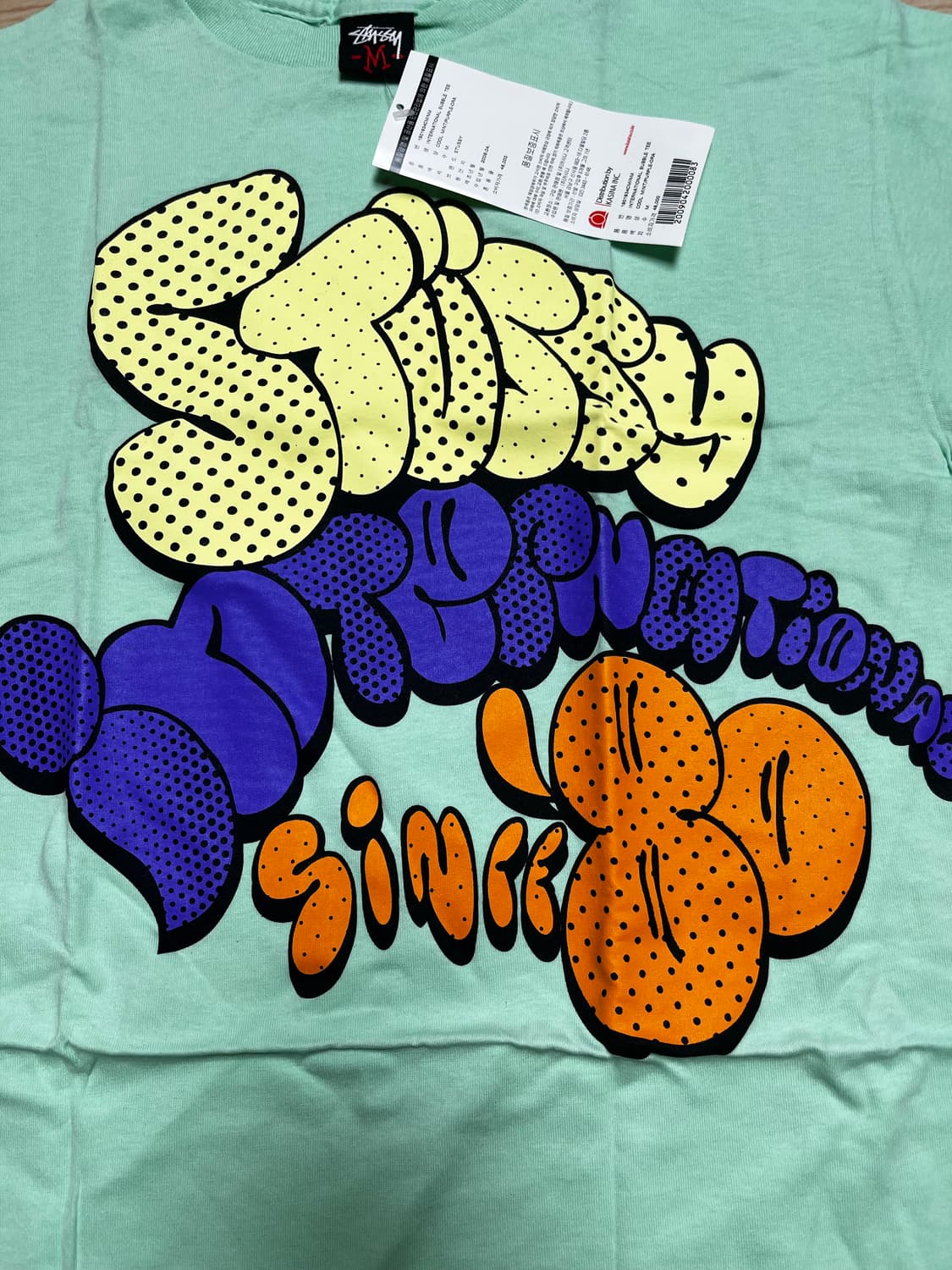 스투시 인터내셔널버블 티셔츠 상품이미지2