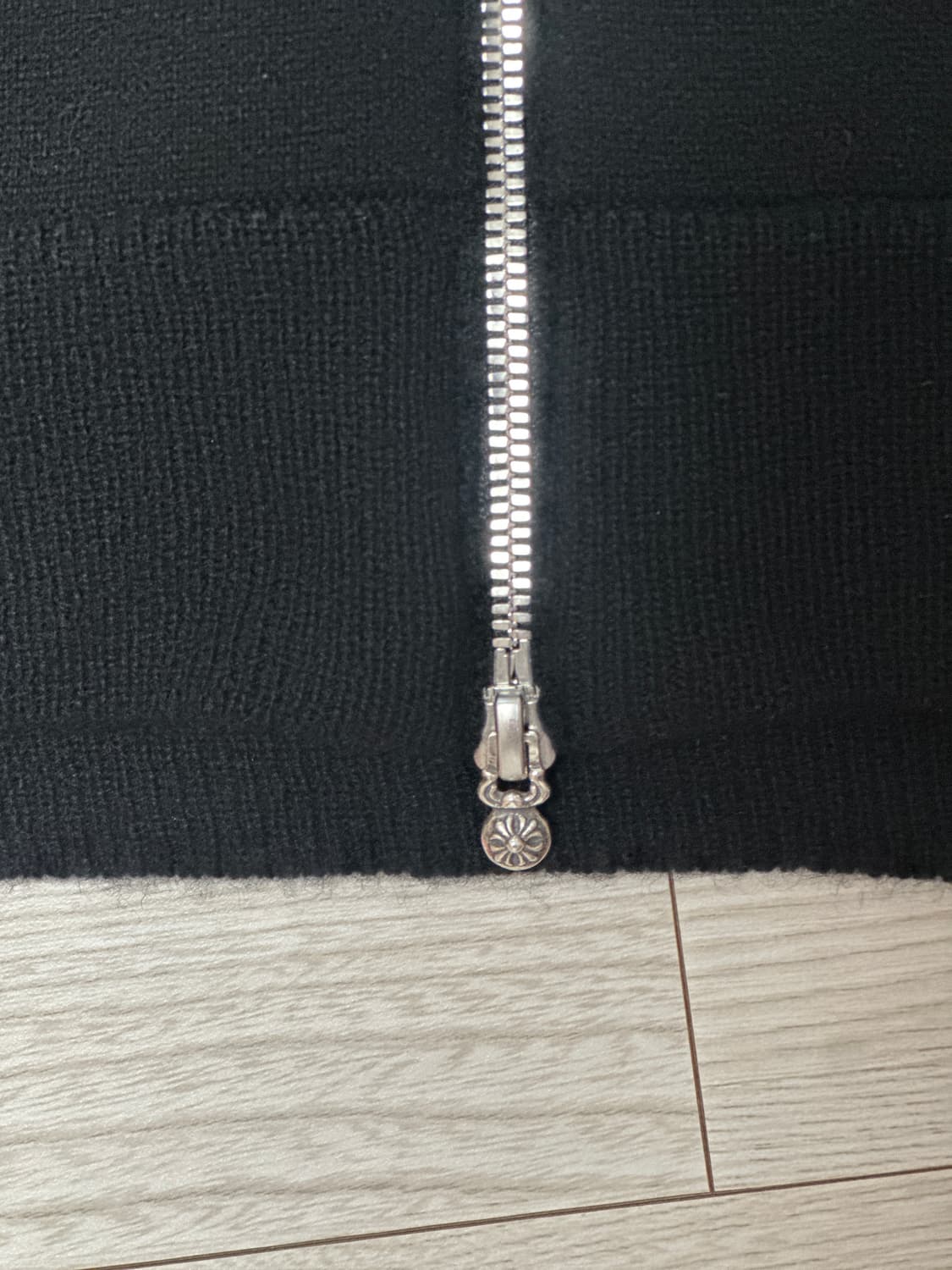 새상품)크롬하츠 캐시미어 플로랄 후드집업 상품이미지5