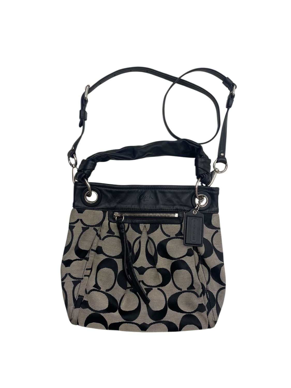 코치 y2k 시그니처 블랙 크로스백 상품이미지1